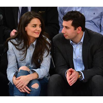 Katie Holmes: Viel Spaß bei Knicks-Spiel