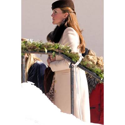 Herzogin Kate besucht Hochzeit ihrer Freundin 