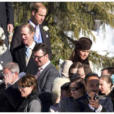 Herzogin Kate besucht Hochzeit ihrer Freundin 