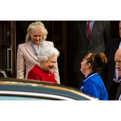 Queen Elizabeth aus Krankenhaus entlassen