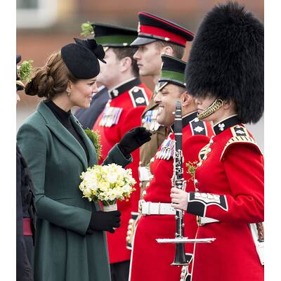 Kate stolpert beim St. Patrick's Day-Parade