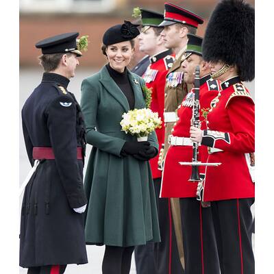 Kate stolpert beim St. Patrick's Day-Parade