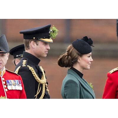 Kate stolpert beim St. Patrick's Day-Parade