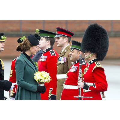 Kate stolpert beim St. Patrick's Day-Parade