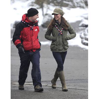 Herzogin Kate bei den Padfindern