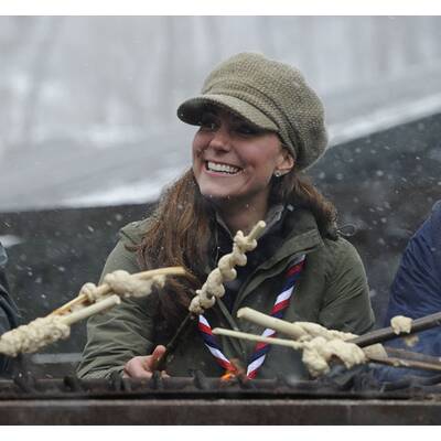 Herzogin Kate bei den Padfindern