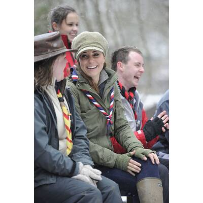 Herzogin Kate bei den Padfindern