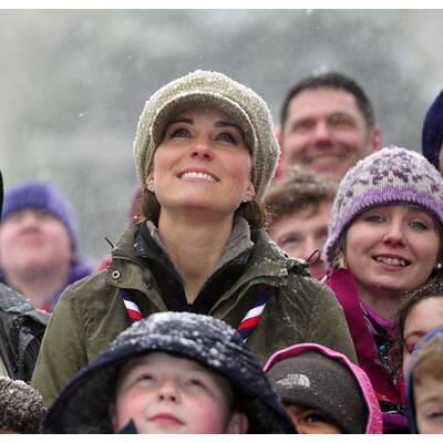 Herzogin Kate bei den Padfindern