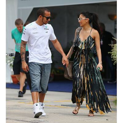 Nicole Scherzinger & Lewis Hamilton: Verliebt in Malaysien