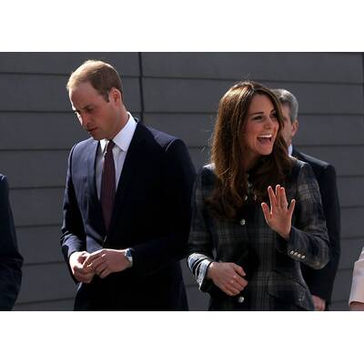 Schwangere Kate: Glasgow-Visite mit William 
