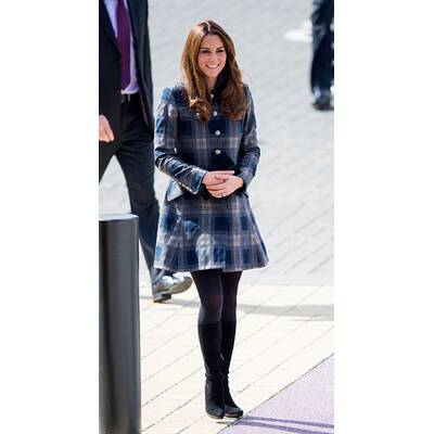 Schwangere Kate: Glasgow-Visite mit William 