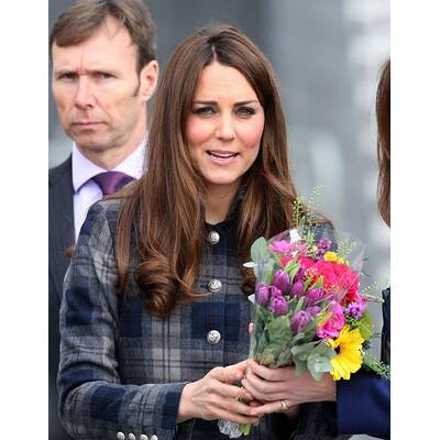 Schwangere Kate: Glasgow-Visite mit William 