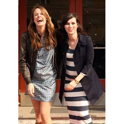 Nora Tschirner zeigt Babybauch