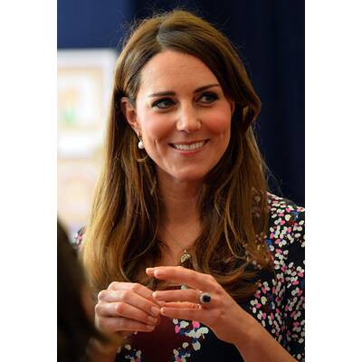 Herzogin Kate: Schwanger & strahlend