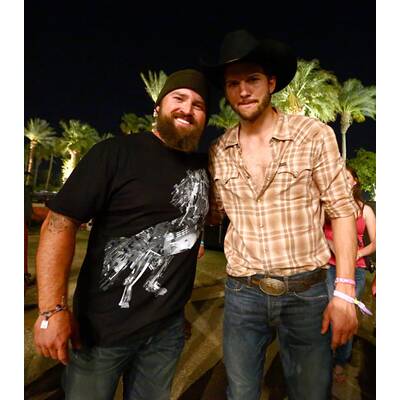 Ashton Kutcher als Cowboy auf Musikfestival 