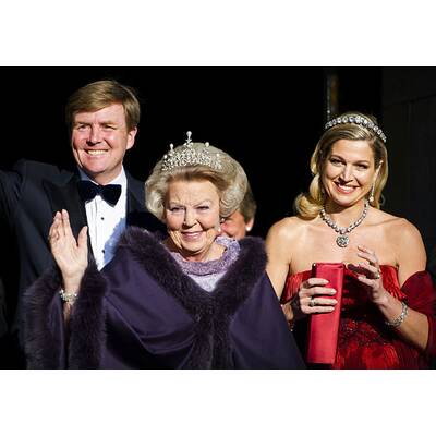 Königin Beatrix' Abschieds-Dinner