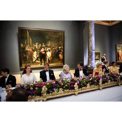 Königin Beatrix' Abschieds-Dinner