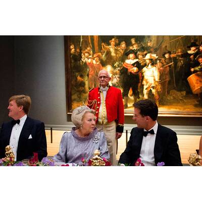 Königin Beatrix' Abschieds-Dinner