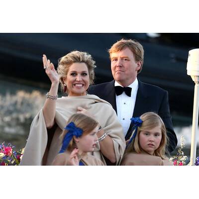 Krönung in den Niederlanden: Prinzessinnen bei der Probe