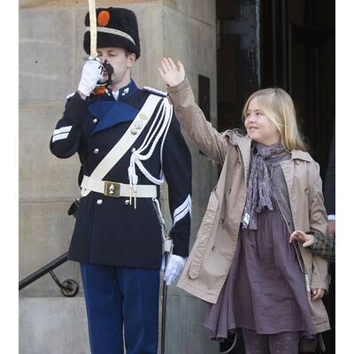 Winken für die Untertanen