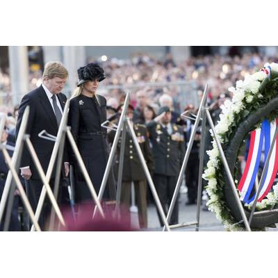 Willem & Maxima beim Totengedenktag