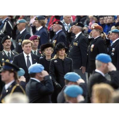 Willem & Maxima beim Totengedenktag
