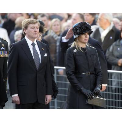 Willem & Maxima beim Totengedenktag