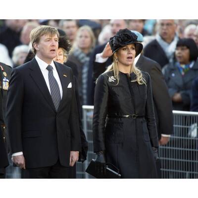 Willem & Maxima beim Totengedenktag