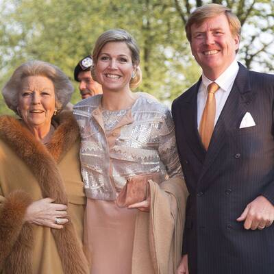 Königin Máxima: Fleißig bei der Arbeit