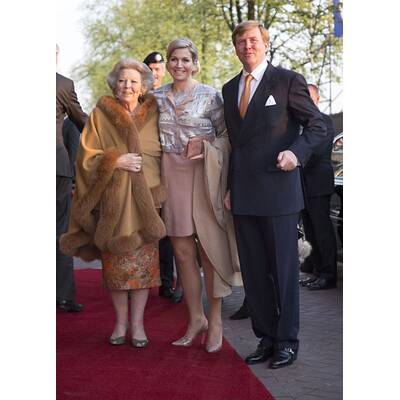 Königin Máxima: Fleißig bei der Arbeit