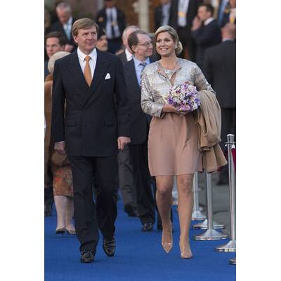 Königin Máxima: Fleißig bei der Arbeit