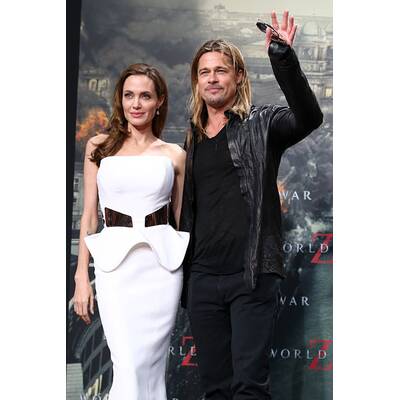 Angelina Jolie und Brad Pitt feiern in Berlin