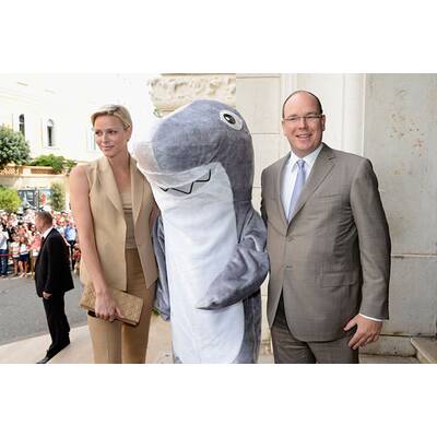 Charlène und Albert: Vergnügt 