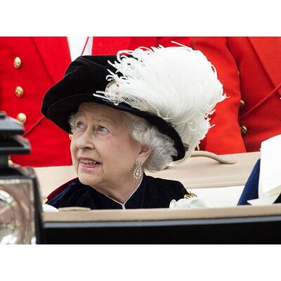 Die königliche Familie beim Garter Day
