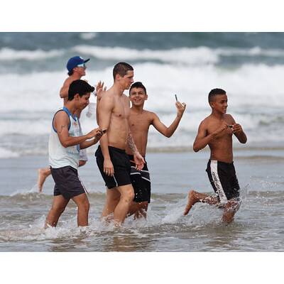 Strandzeit für Spaniens Starkicker