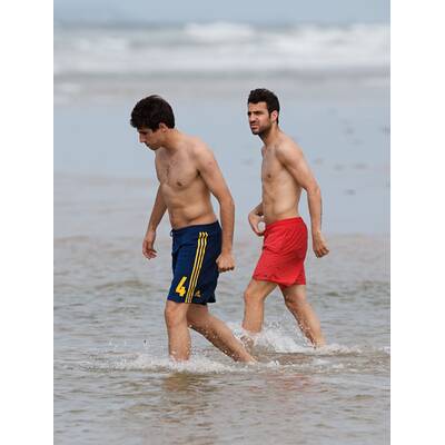 Strandzeit für Spaniens Starkicker