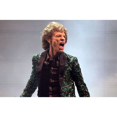 Rolling Stones traten erstmals in Glastonbury auf 