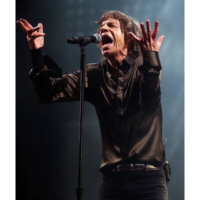 Rolling Stones traten erstmals in Glastonbury auf 