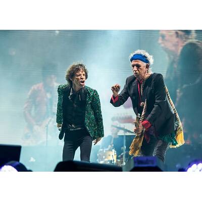 Rolling Stones traten erstmals in Glastonbury auf 