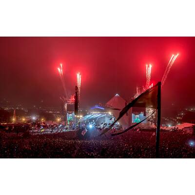 Rolling Stones traten erstmals in Glastonbury auf 