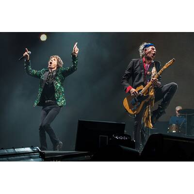 Rolling Stones traten erstmals in Glastonbury auf 