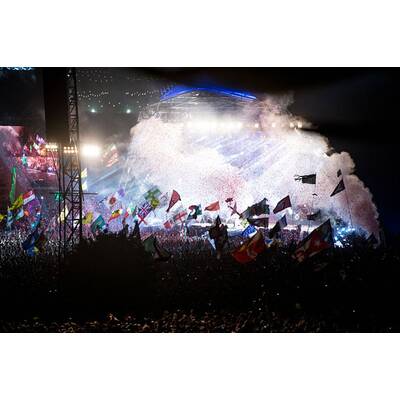 Rolling Stones traten erstmals in Glastonbury auf 