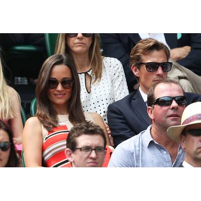 Pippa Middleton & Nico Jackson fiebern mit.