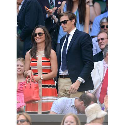 Pippa Middleton & Nico Jackson fiebern mit.