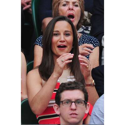 Pippa Middleton & Nico Jackson fiebern mit.