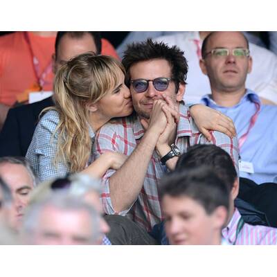 Bradley Cooper & Suki Waterhouse turteln in Wimbledon