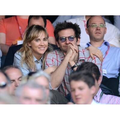Bradley Cooper & Suki Waterhouse turteln in Wimbledon