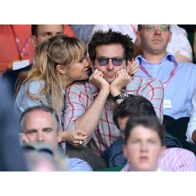 Bradley Cooper & Suki Waterhouse turteln in Wimbledon