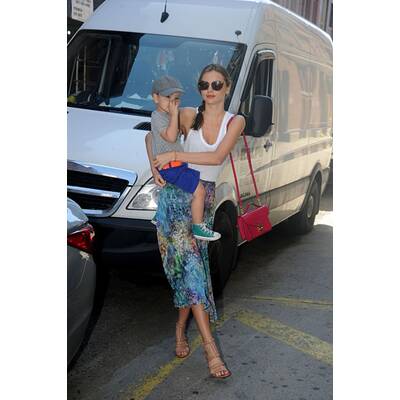 Supermama Miranda Kerr belustigt Sohn Flynn