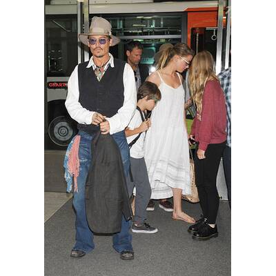 Amber Heard ist schon in die Familie integriert
